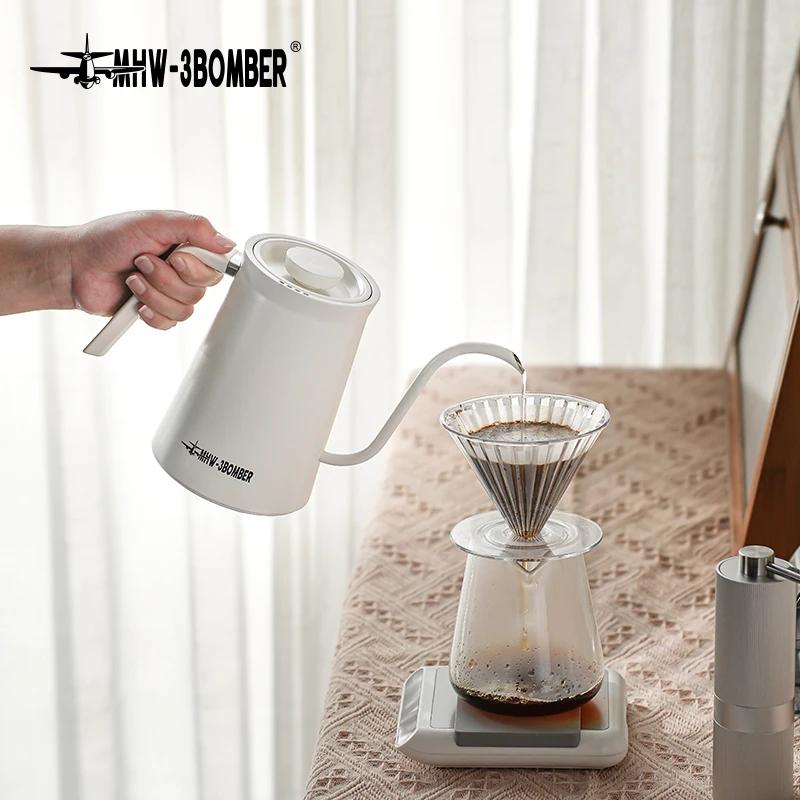 MHW-3BOMBER bouilloire à café thermostatique, bouilloire à café électrique intelligente, accessoires