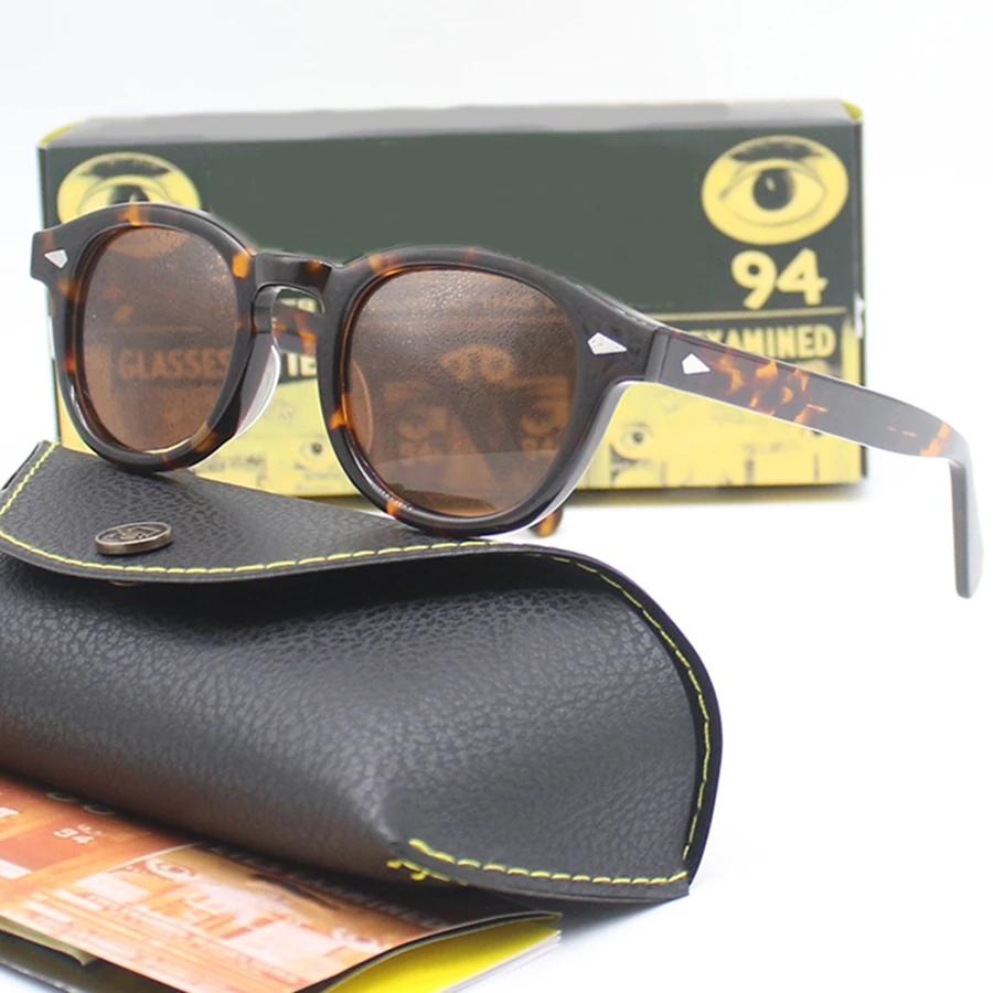 Lunettes de soleil polarisées Johnny Depp pour hommes, lunettes de soleil Lemtosh pour femmes, montu
