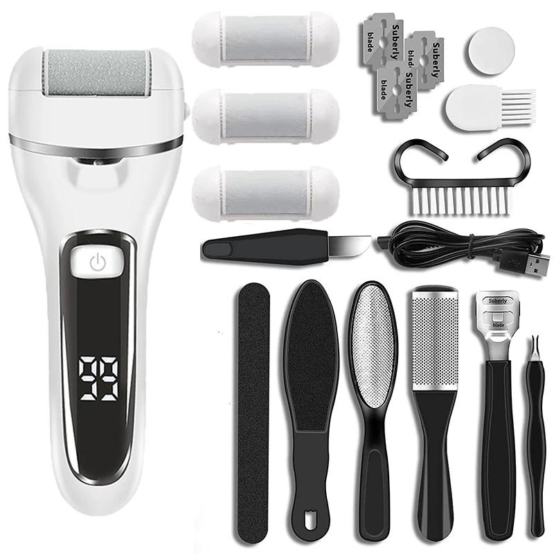 Lime électrique pour pieds, papier de verre pour talons, meulage, outils de pédicure, outil professi