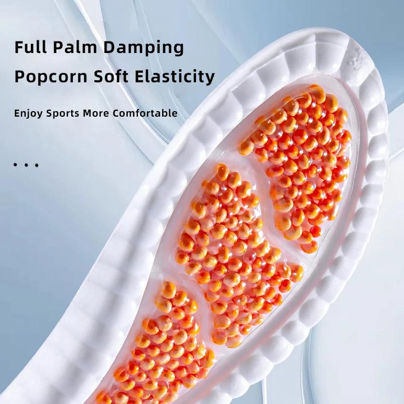 Semelles intérieures de Sport complètes pour les pieds, semelle à coussin d'air en PU, souples et re