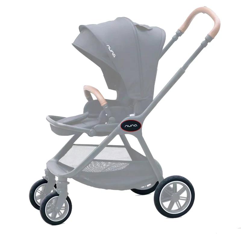 Pneu de roue de poussette chacun pour Nuna Triv /Triv Next Buggy roue avant ou arrière PU Tubeless a