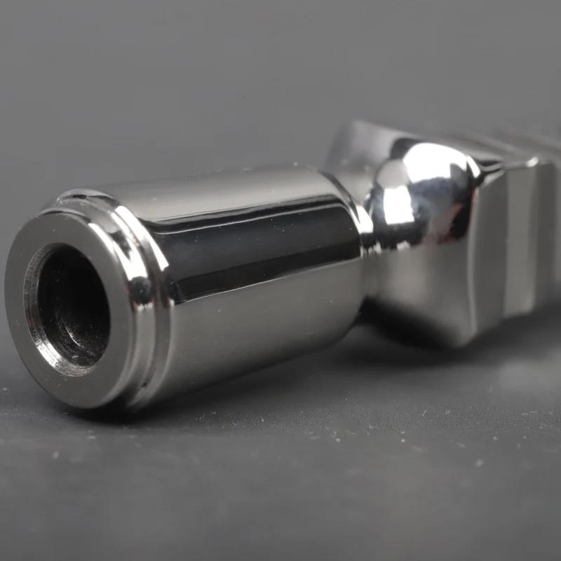 YAQI-Rasoir de sécurité Chippendale en acier inoxydable poli pour hommes
