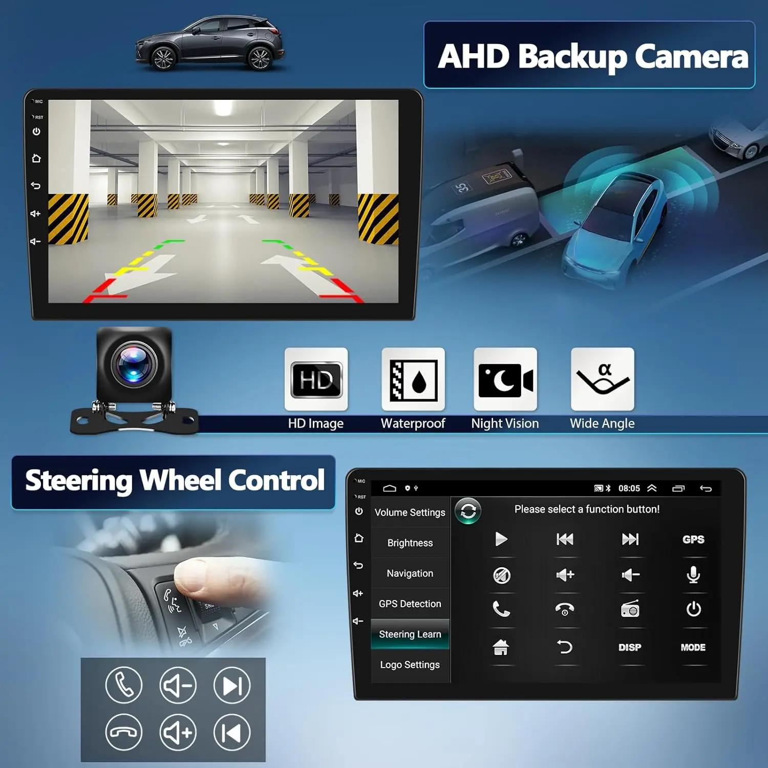 Android 15 pour Ford Focus 2 3 Mk2 Mk3 2004 2005 2006 2007 - 2011 autoradio Navigation lecteur multi