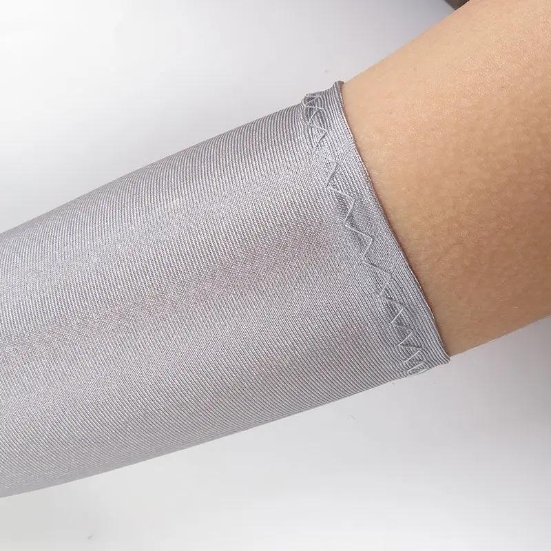 52CM femmes élégant solide Spandex mince doux extensible Protection solaire scène Performance condui