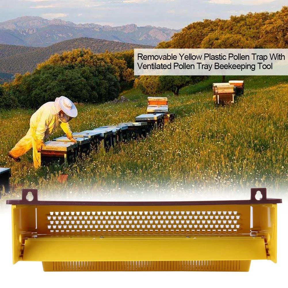 PerfecYellow-Piège en Plastique Ventilé par Escalade, Outil d'Apiculture