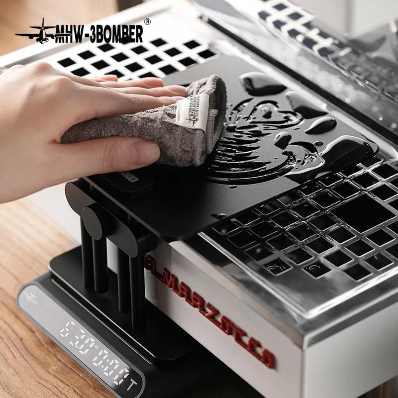 Machine à café MHW-3BOMBER Support de pesée avec silicone Non-ald Pad recommande-balance réglable Ho