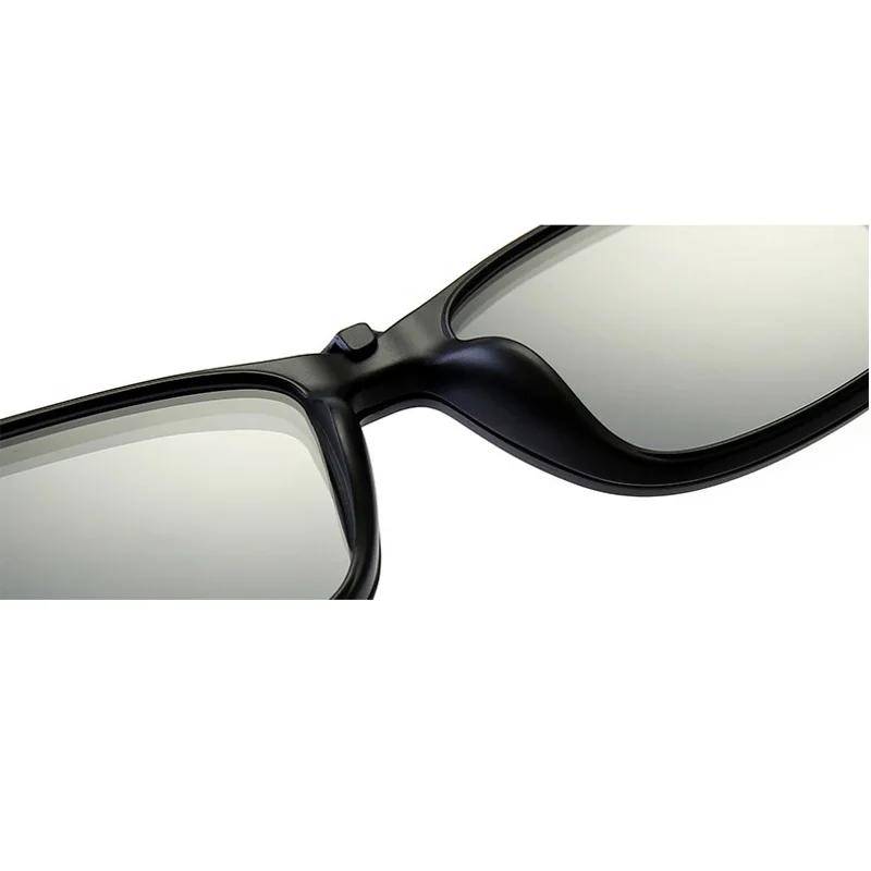 Lunettes de soleil magnétiques myopes pour hommes, lunettes de vision nocturne ultra-légères, anti-l