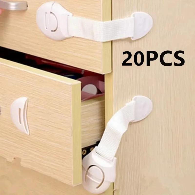 Serrure de porte de sécurité pour enfants, protection de serrure d'armoire, protecteur de sécurité p