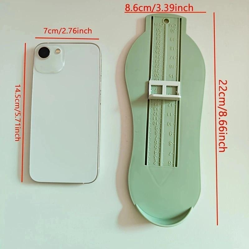 Mesure du pied pour bébé enfant, jauge de raccords de chaussures, jauge de mesure du pied pour bébé,