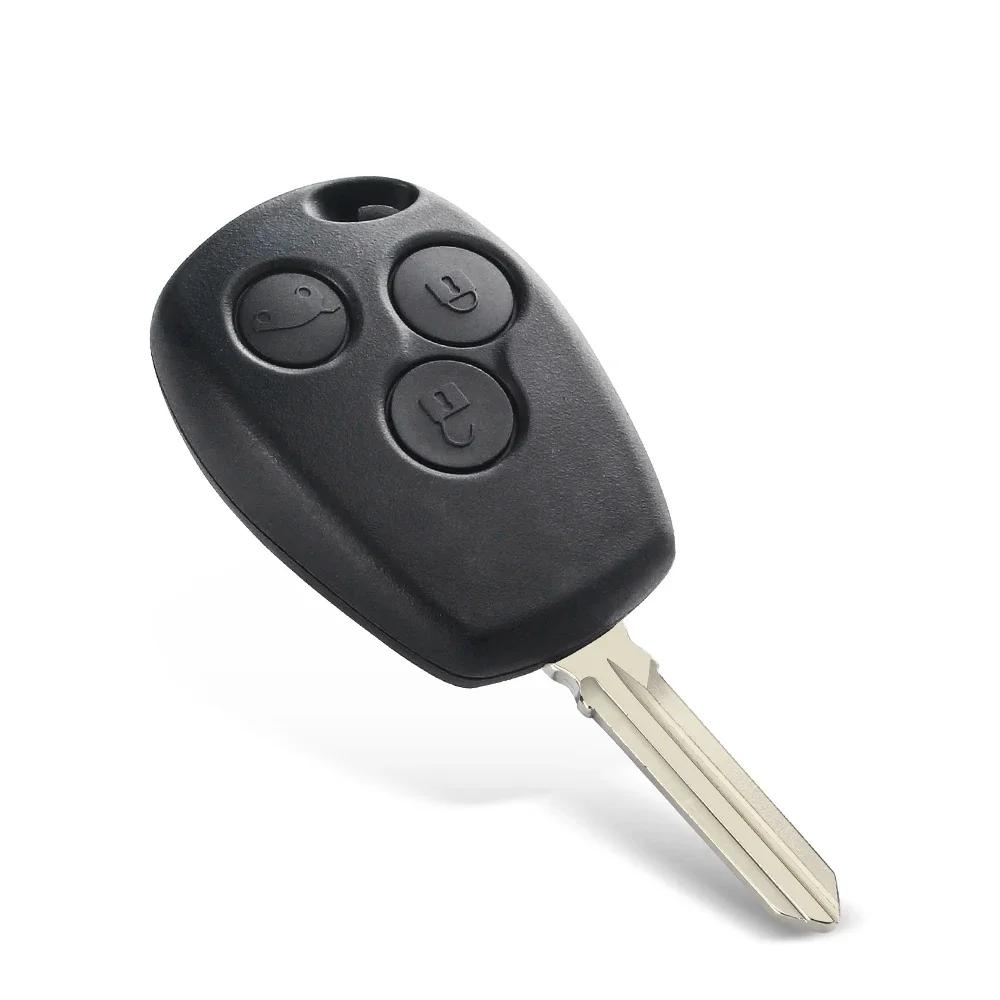 KEYYOU pour Renault Clio Kangoo Master Modus Logan Twingo Fob ID46 PCF7946/PCF7947/4A puce 434MHz 3
