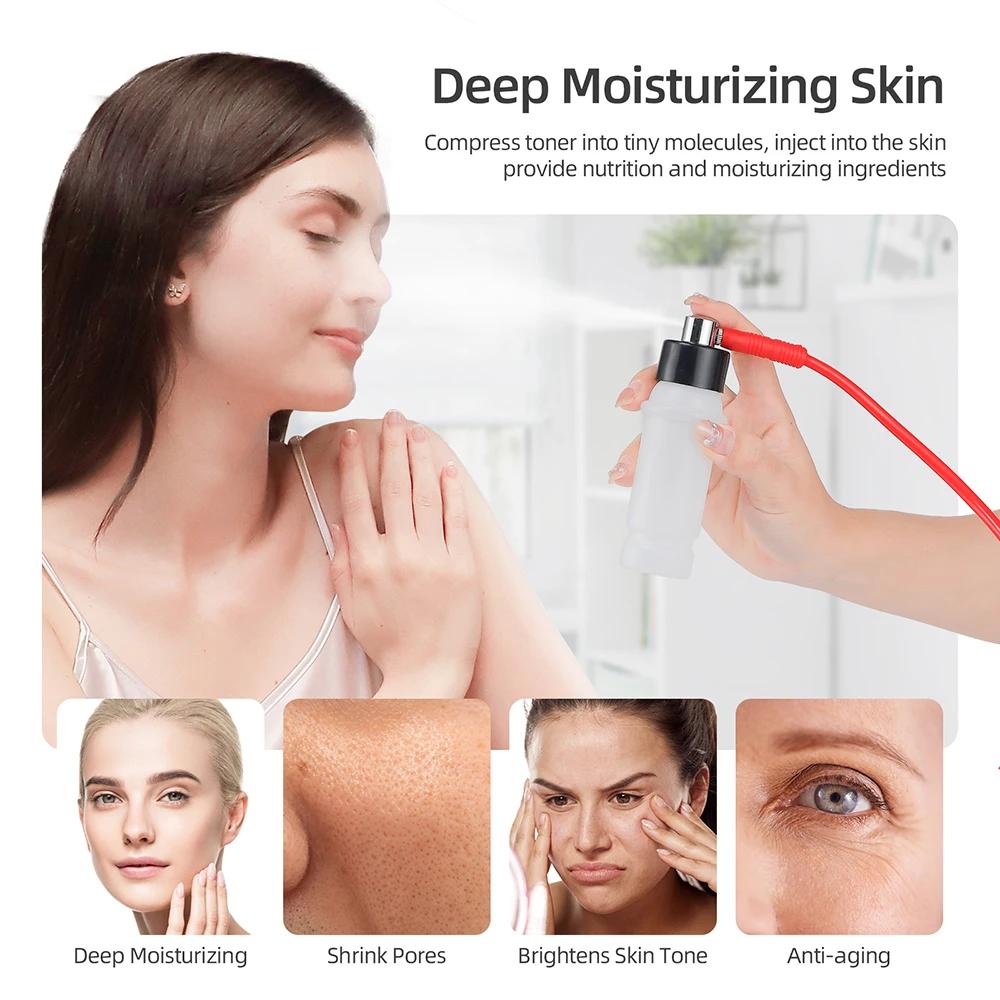 Machine professionnelle de microdermabrasion au diamant, pulvérisation d'eau, exfoliation du visage,
