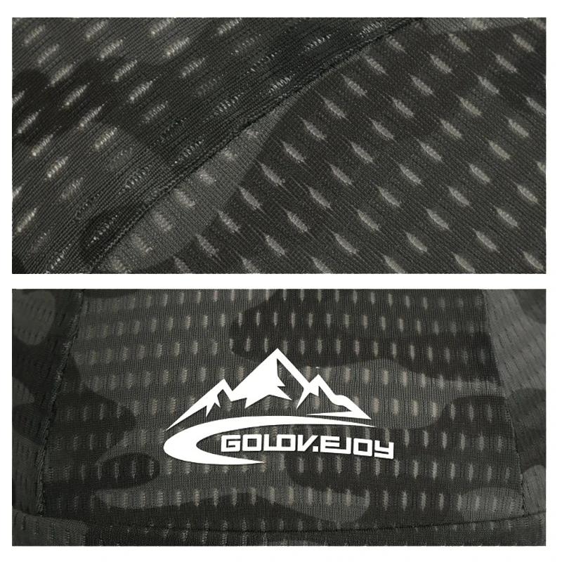 Casquette de crâne rafraîchissante, doublure de casque, respirante, évacuant la transpiration, cycli