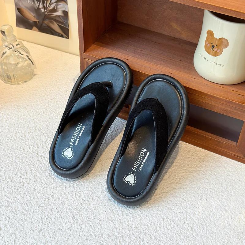 Sandales décontractées pour filles, nouvelle collection été 2026, tongs de plage antidérapantes à se