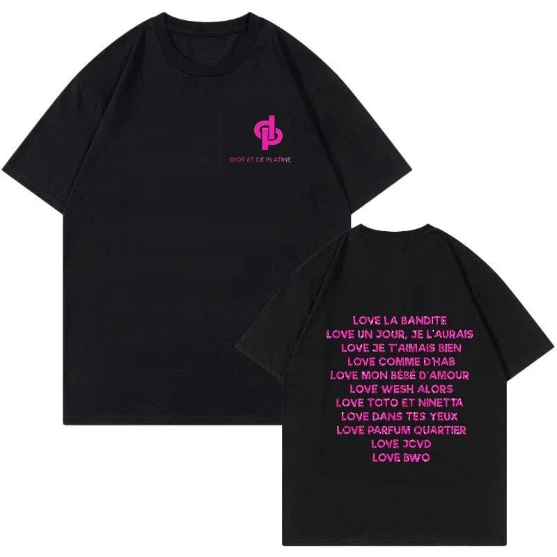 2025 offre spéciale amour Jul Harajuku t-shirts hommes femmes Pop musique T-shirt mode t-shirts occa
