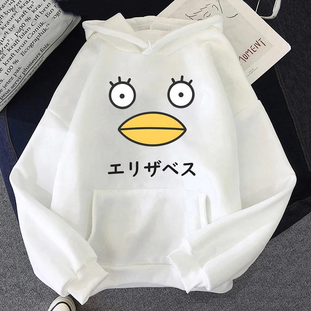 Sweat à capuche Gintama pour femme, sweat-shirt graphique Elizabeth, manches longues, imprimé 10/201