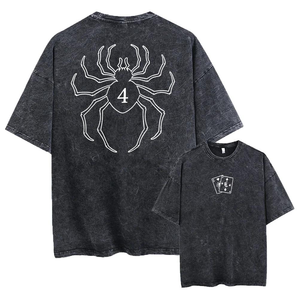 Anime Hunter X Hunter lavé nouveauté hommes vêtements t-shirt Homme graphique T-Shirts hommes t-shir