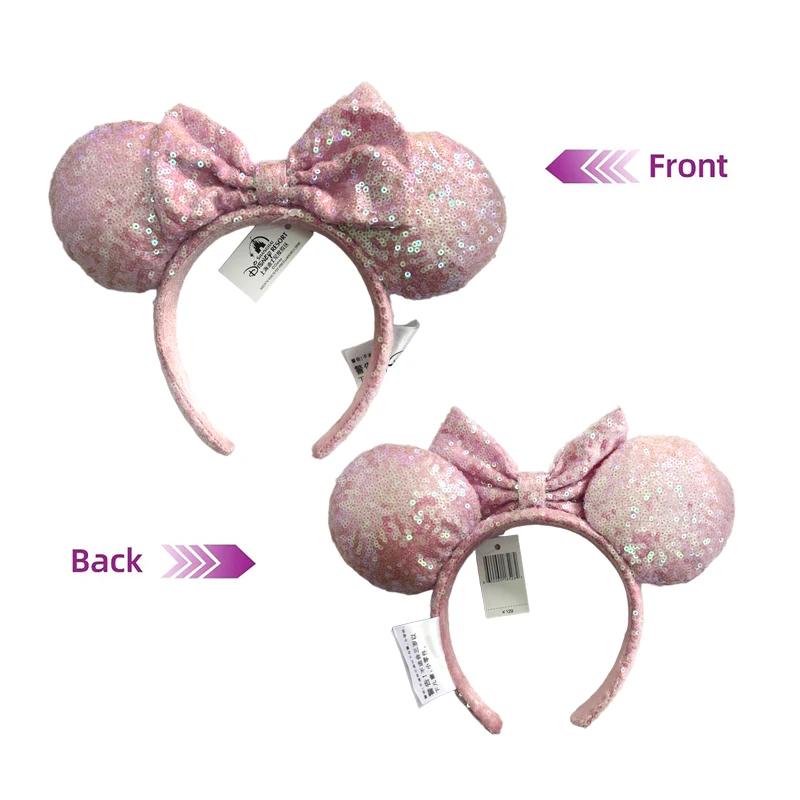 Mickey Mouse bandeau bleu rose paillettes oreille noël Halloween fête coiffure Cosplay adulte/enfant