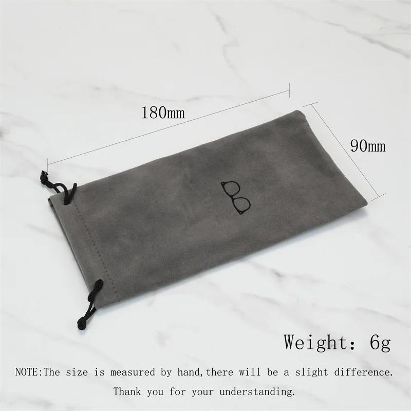 Étui à lunettes Portable à la mode, accessoires pour lunettes, sac à lunettes souple, sacs pour lune