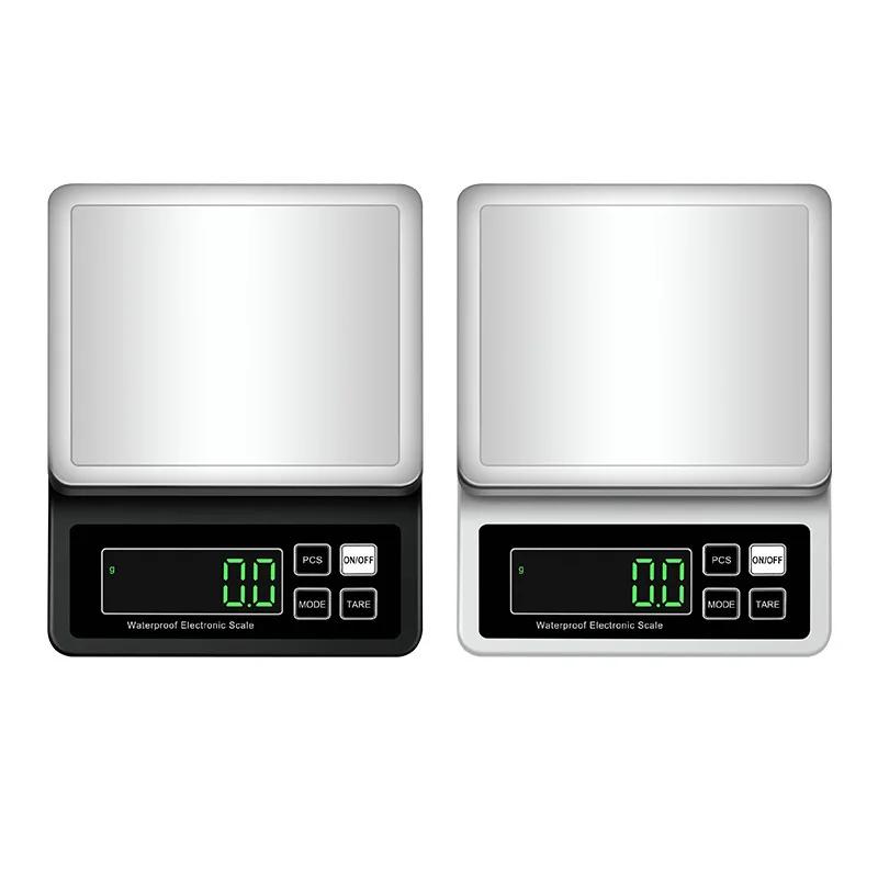 Balance de cuisine Rechargeable IP67, entièrement étanche, 0.1g/1g, électronique de haute précision,