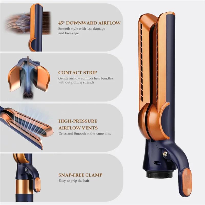 Fixation de flux d'air pour Dyson Airwrap Styler, accessoire de buses pour cheveux lisses, pour Dyso