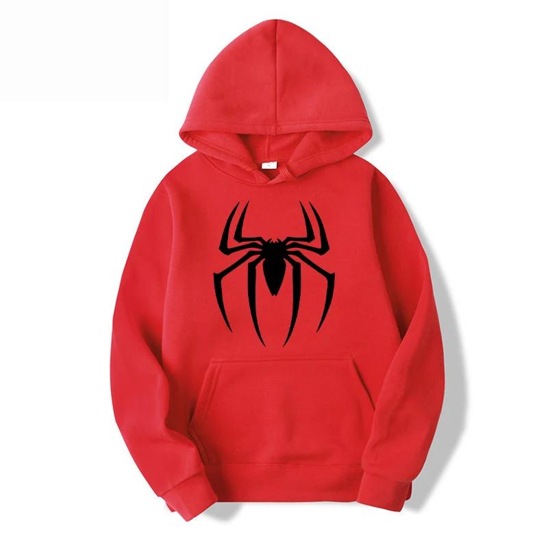 2023 automne/hiver hommes nouveau araignée sport sweat à capuche imprimé pull à capuche hommes décon
