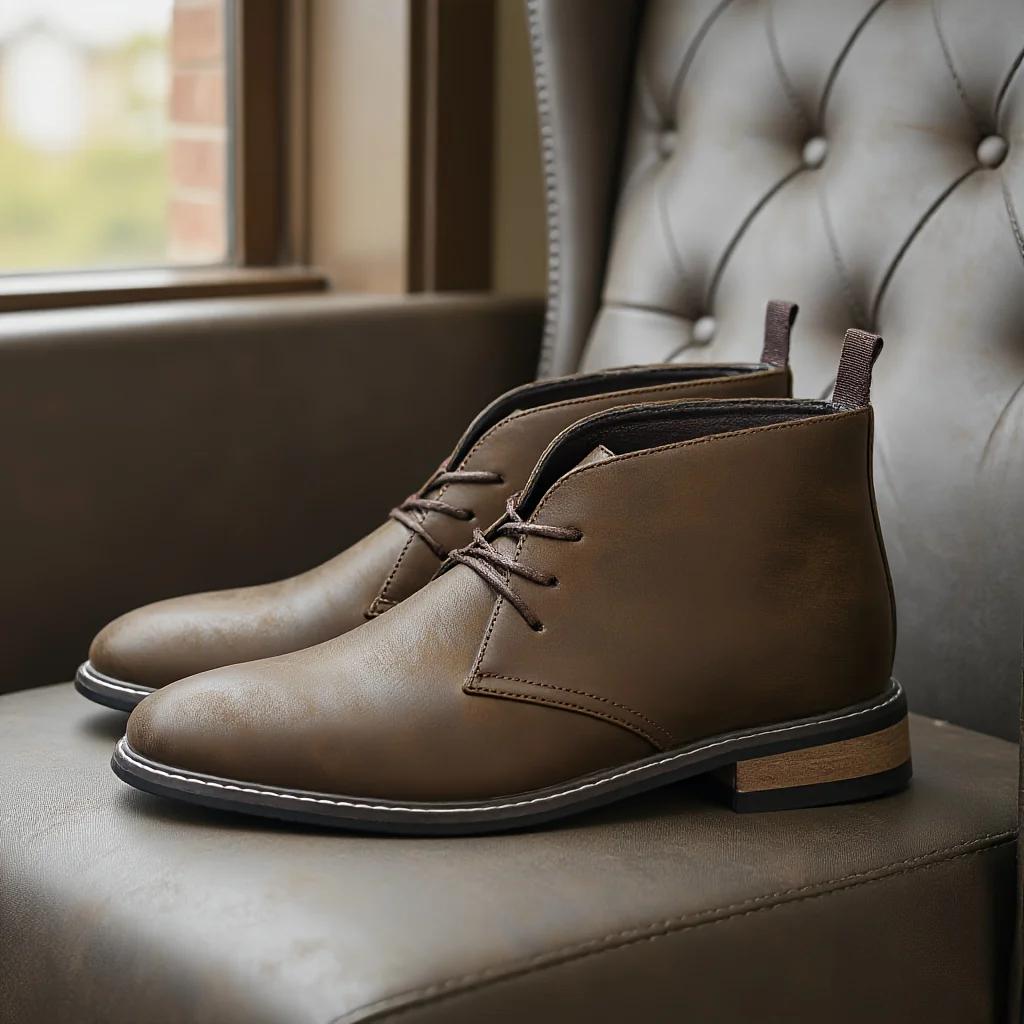 Chaussures en cuir pour hommes Marque 2026 Chaussures confortables et élégantes de luxe