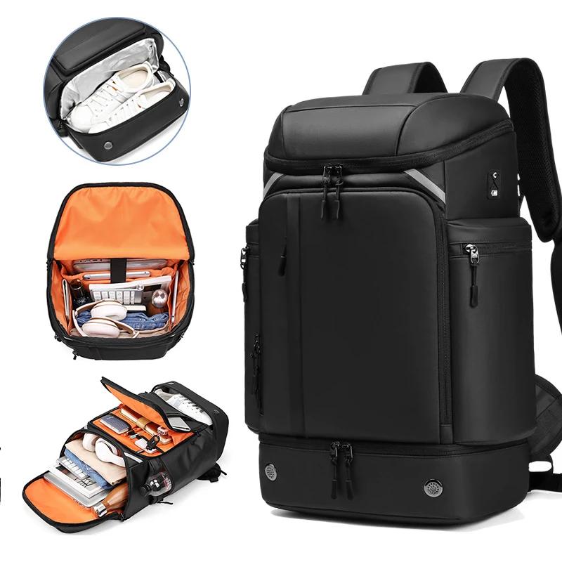 Sac à dos de voyage pour hommes, grande capacité, trekking, Business, 17 pouces, pour ordinateur por