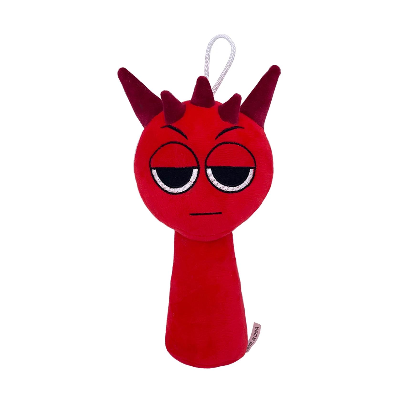 Nouveau jeu en peluche Sprunki Deamond dr Harrison Qurst Wenda gris poupée douce périphériques migno