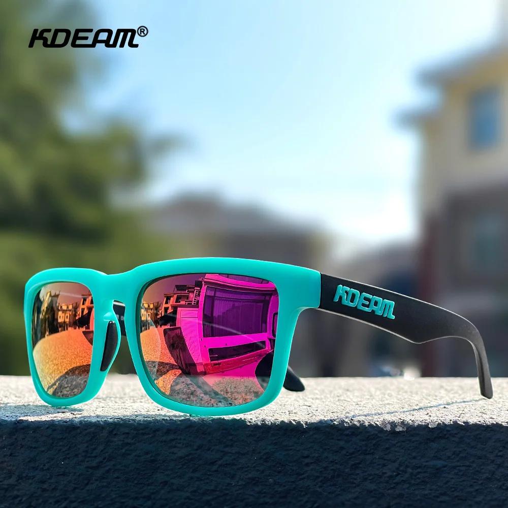 KDEAM – combinaison de petite taille pour jeunes, lunettes de soleil polarisées TR90, monture Flexib