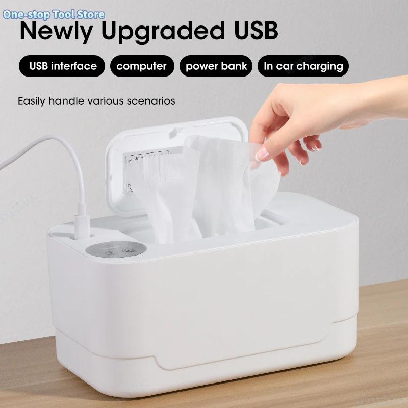 Chauffe-lingettes humides pour bébé, Machine chauffante, lingettes chauffantes, serviette en coton U