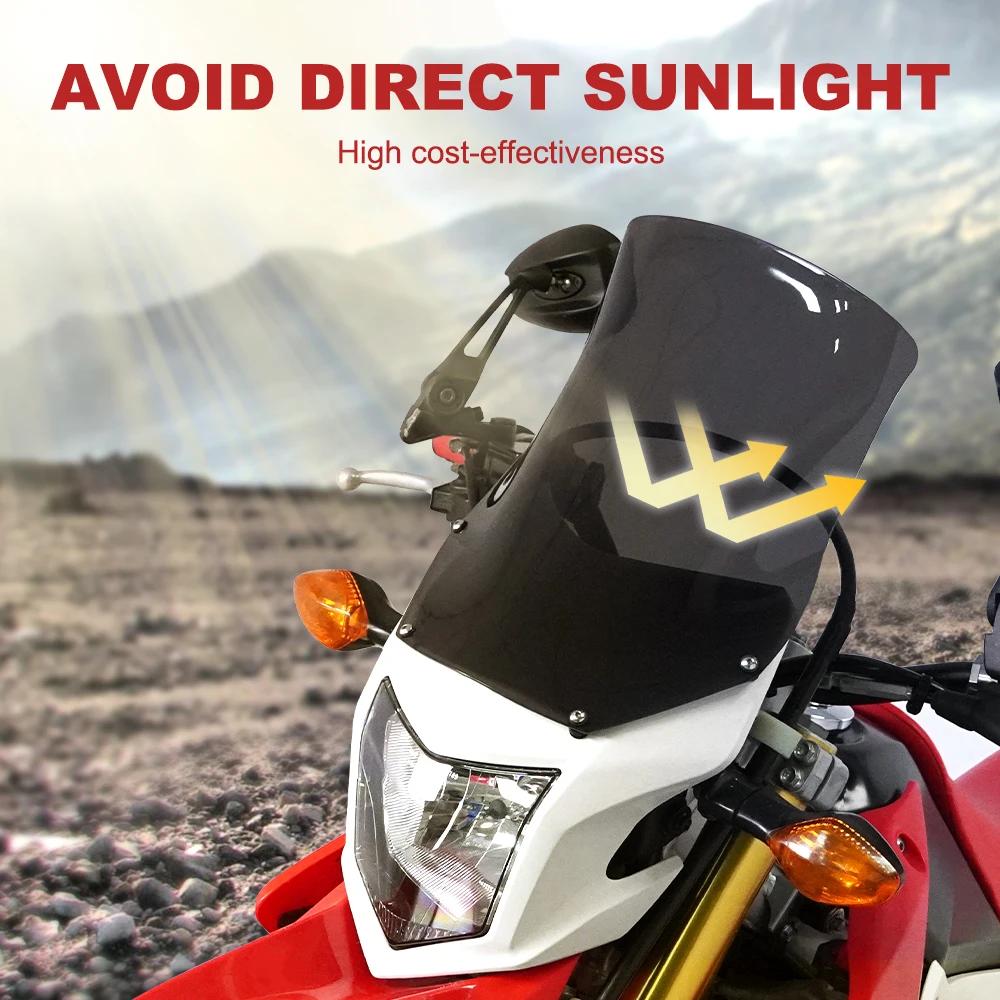 Déflecteurs de pare-brise adaptés à Honda CRF300L CRF 300 L 2021 2022 2023, accessoires de moto