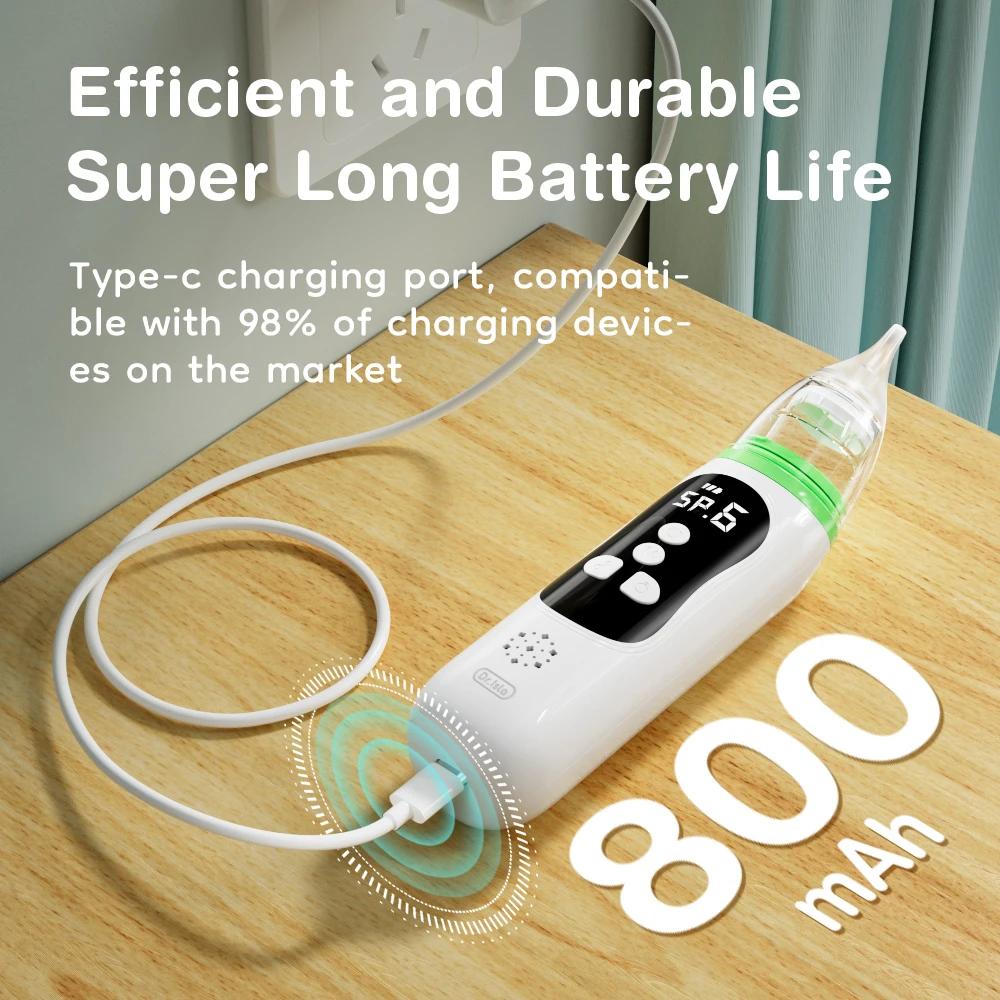 Aspirateur nasal électrique MAMIJOY pour bébé - 6 modes aspiration musique apaisante U94