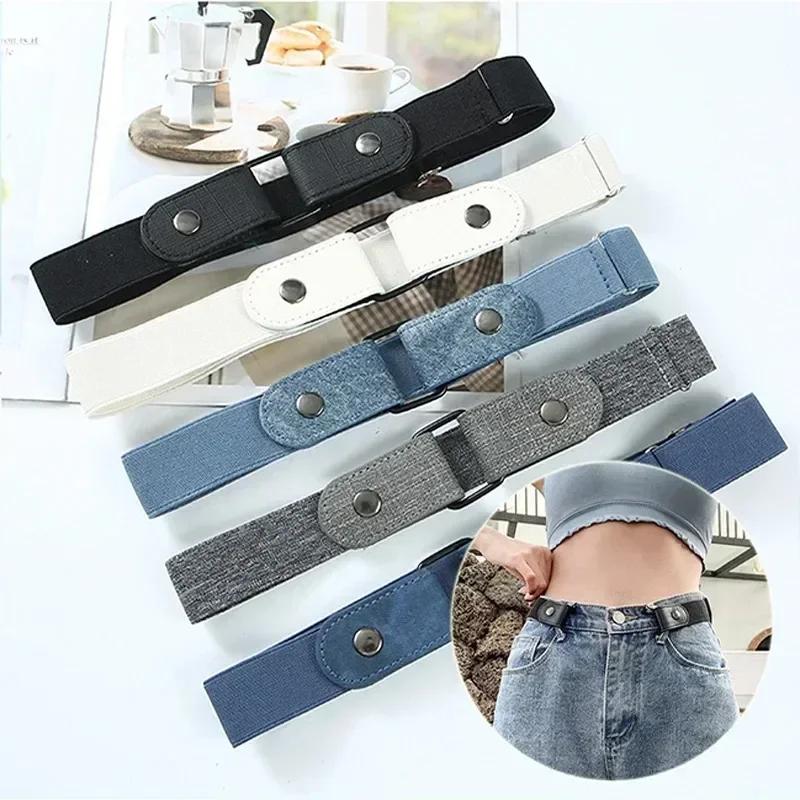 Bandeau élastique ajustable en toile 2024, ceinture invisible, sans structure, environnement pour fe