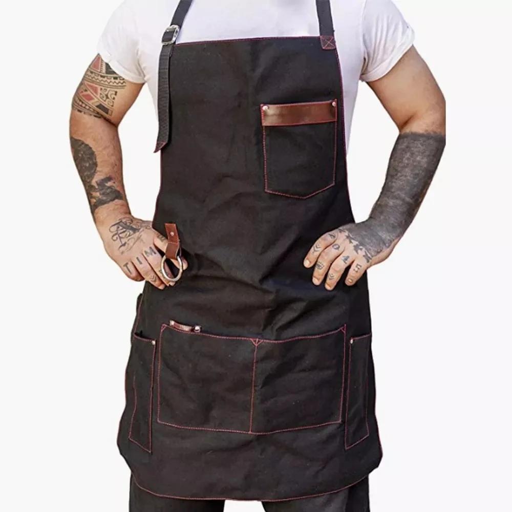 Tablier de cuisine de haute qualité pour Chef professionnel tablier de cuisine imperméable pour homm