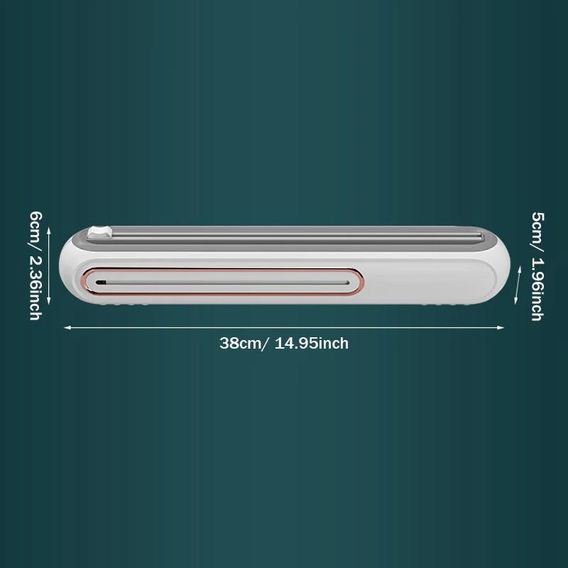Nouvelle boîte de découpe de film plastique, aspiration magnétique murale, Film rechargeable, distri