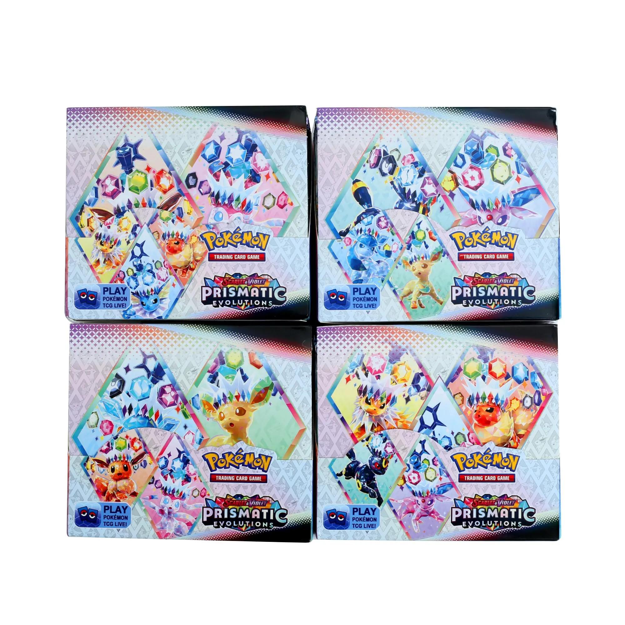 360 cartes Pokémon Prismatic Evolutions Scarlet Violet 151 Destined Rivals Black Bolt Booster anglai