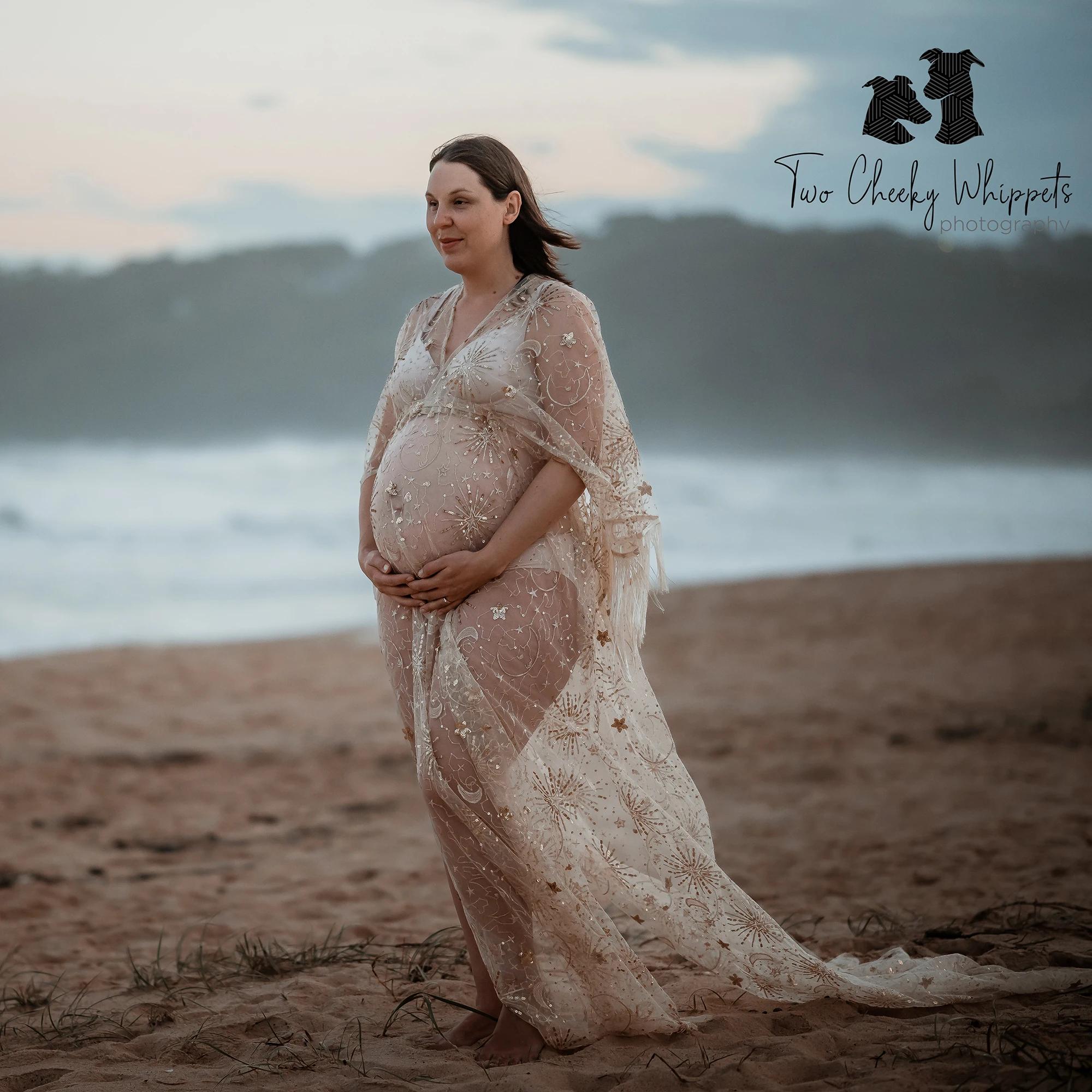 Don & Judy-Robe Maxi à Paillettes pour Femme, Tenue de Séance Photo, Style Boho, Cadeau de ixPréChri