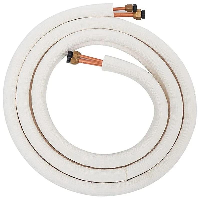 Ensemble de fils de cuivre isolés, 3 mètres, paire de tubes de bobine 1/4 po 3/8 po, pièces de clima