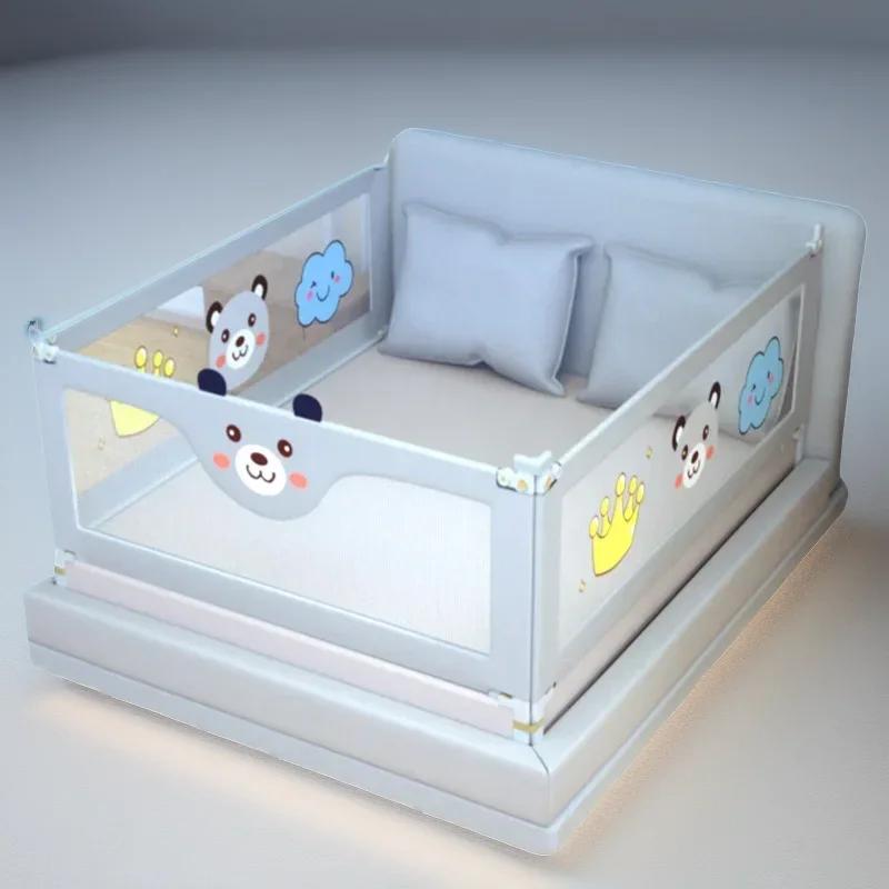 IMBABY garde-corps lit protecteurs berceau relevables main courante réglable sécurité enfants lavable