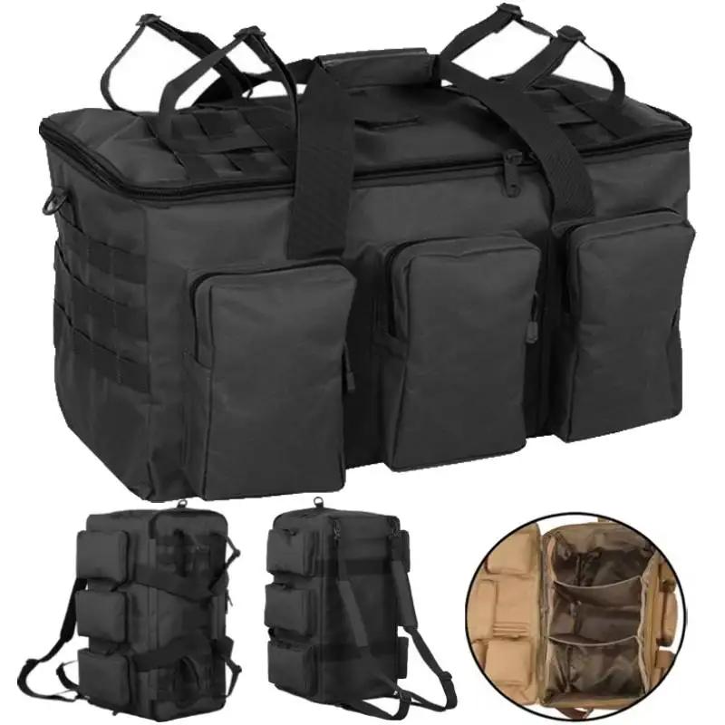 55L bagages sac polochon randonnée sacs de voyage tactique Camping sac à dos en plein air épaule sac