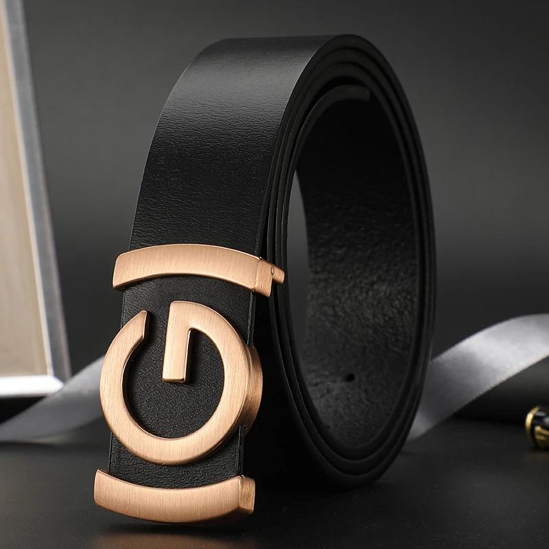 Haute qualité 34mm travail affaires sangle hommes hommes ceintures boucle en métal marque ceinture e