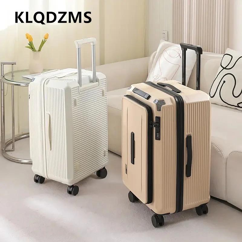 KLQDZMS bagage chariot Style sac de voyage 20 "24" 26 "28 pouces grande capacité boîtier de chariot
