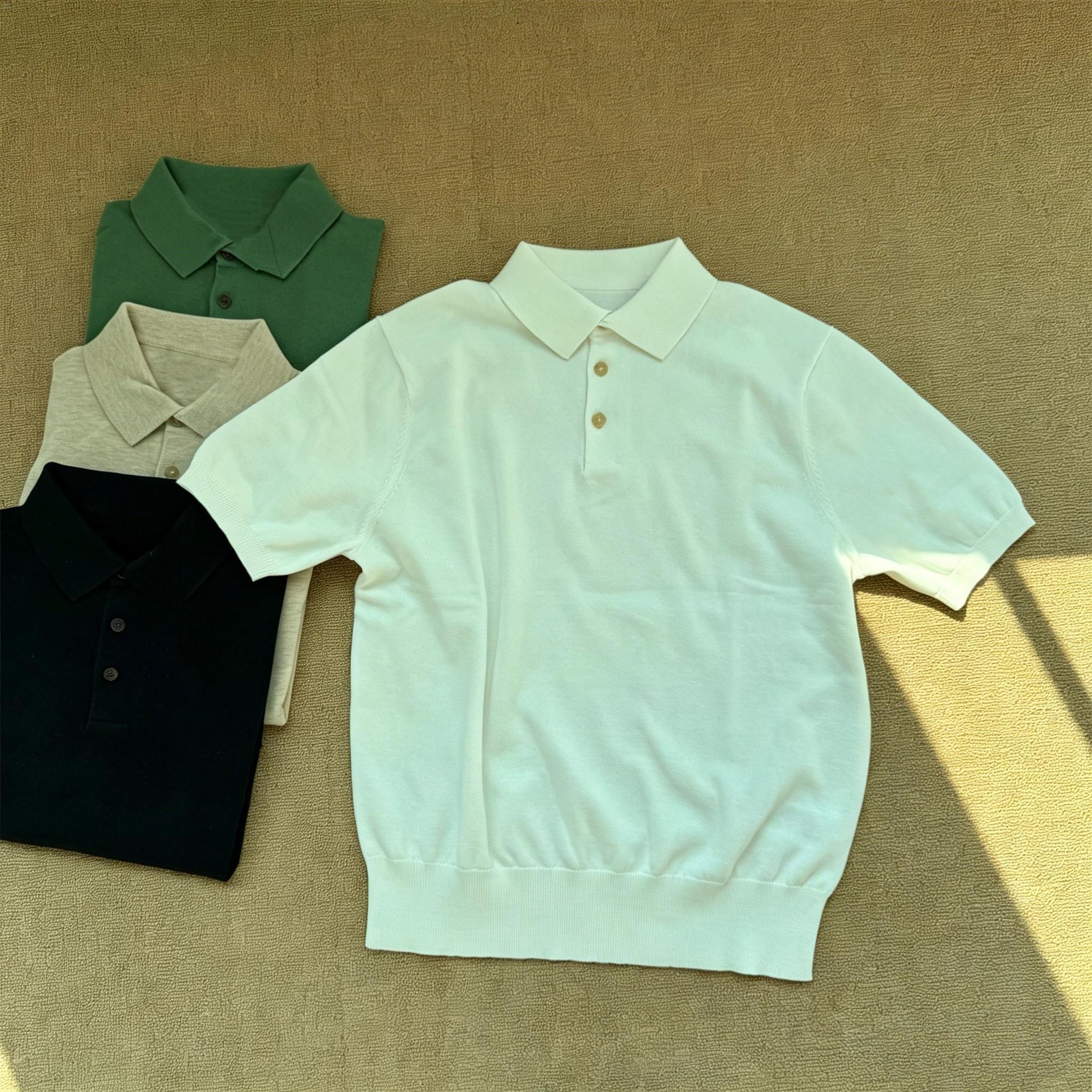 Chemises pour hommes, polos pour hommes, t-shirts brodés de créateurs, polos de golf, chemises slim