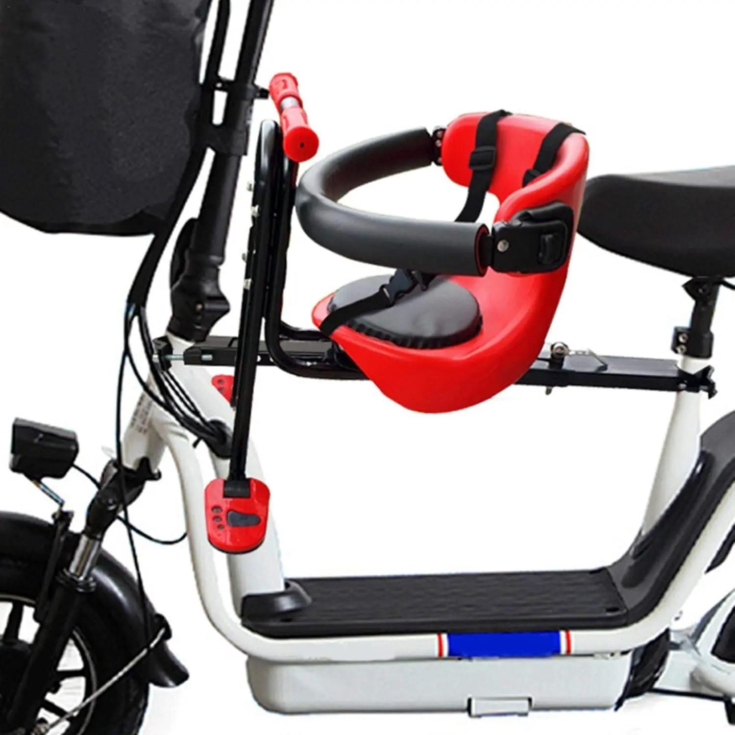 Siège pour enfant pour vélos avant, siège enfant, installation facile, mesures de sécurité, accessoi