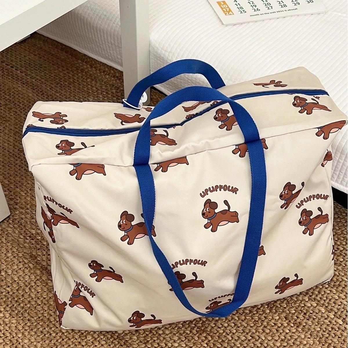 Sac rangement grande capacité imperméable pour couettes vêtements bébé organisateur voyage famille