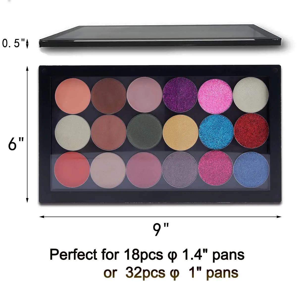 Coosei – nouvelle Palette de fard à paupières magnétique, acrylique, vide, étanche, haute brillance,