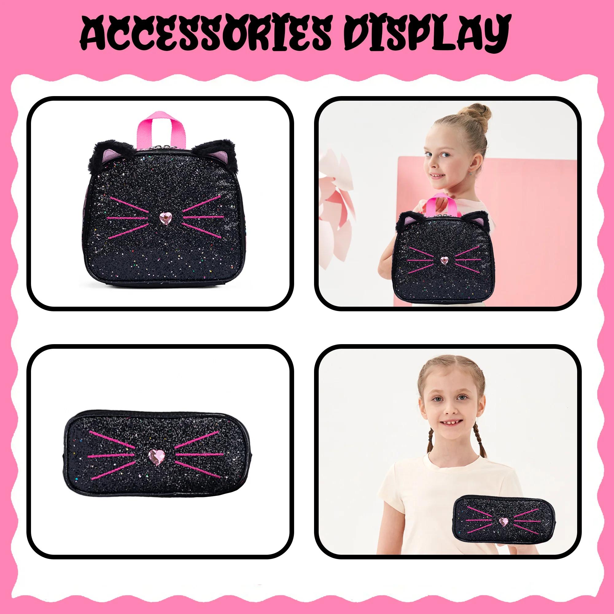 Sac à dos mignon pour filles, sac à dos esthétique, sac d'école pour filles, sac à dos avec boîte à