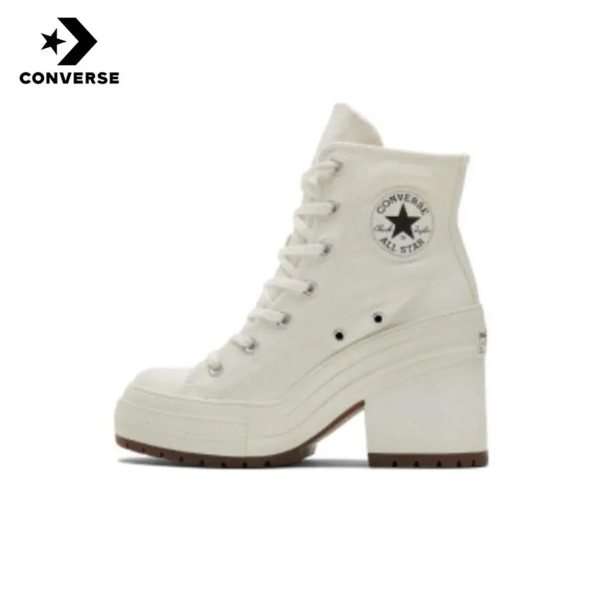 Converse Run Star Motion – chaussures montantes en toile, baskets à plateforme à fond épais, Design