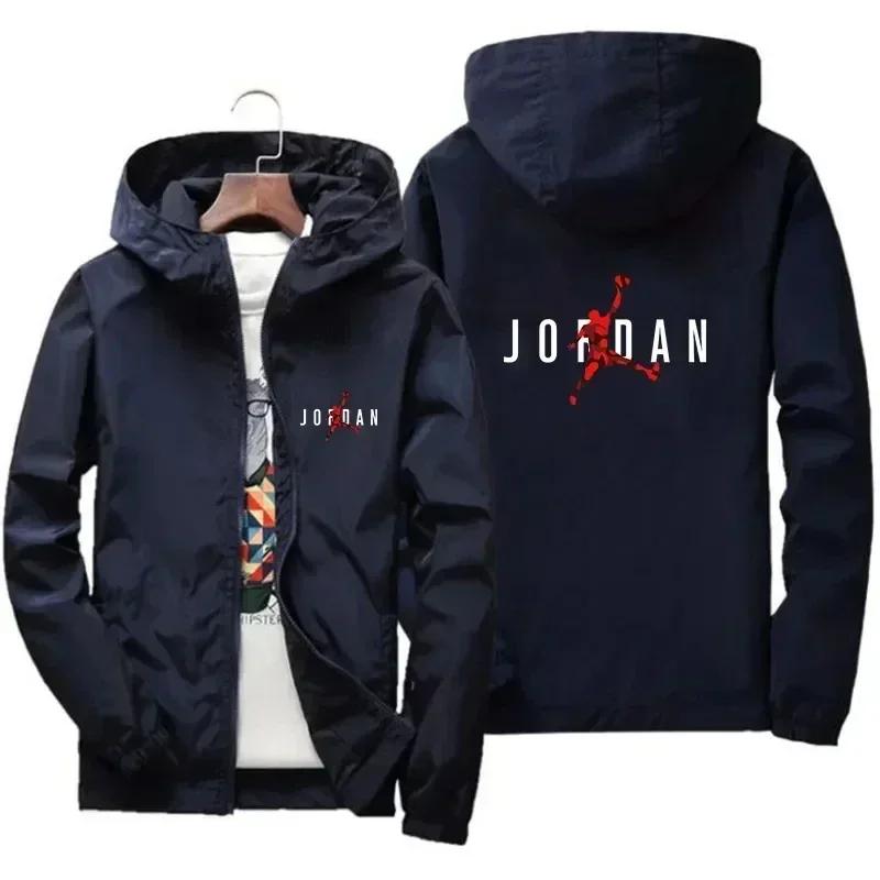 Manteau à capuche décontracté pour hommes, imperméable, pour loisirs de plein air, à la mode pour l'