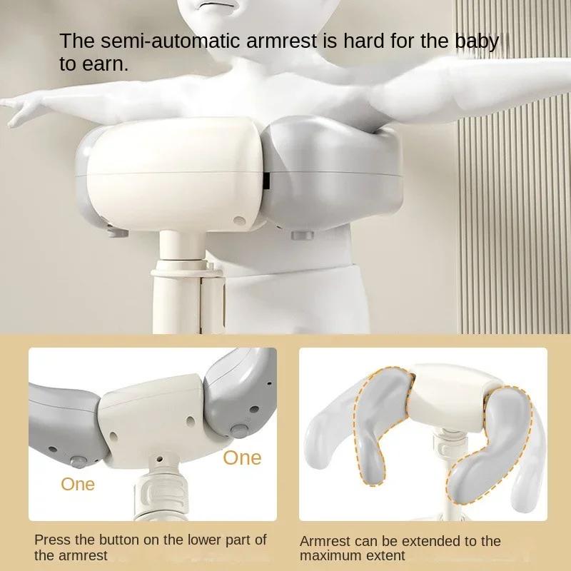 Support de bain réglable pour bébé, pliable pour le rangement, coussinets de pieds antidérapants, fo